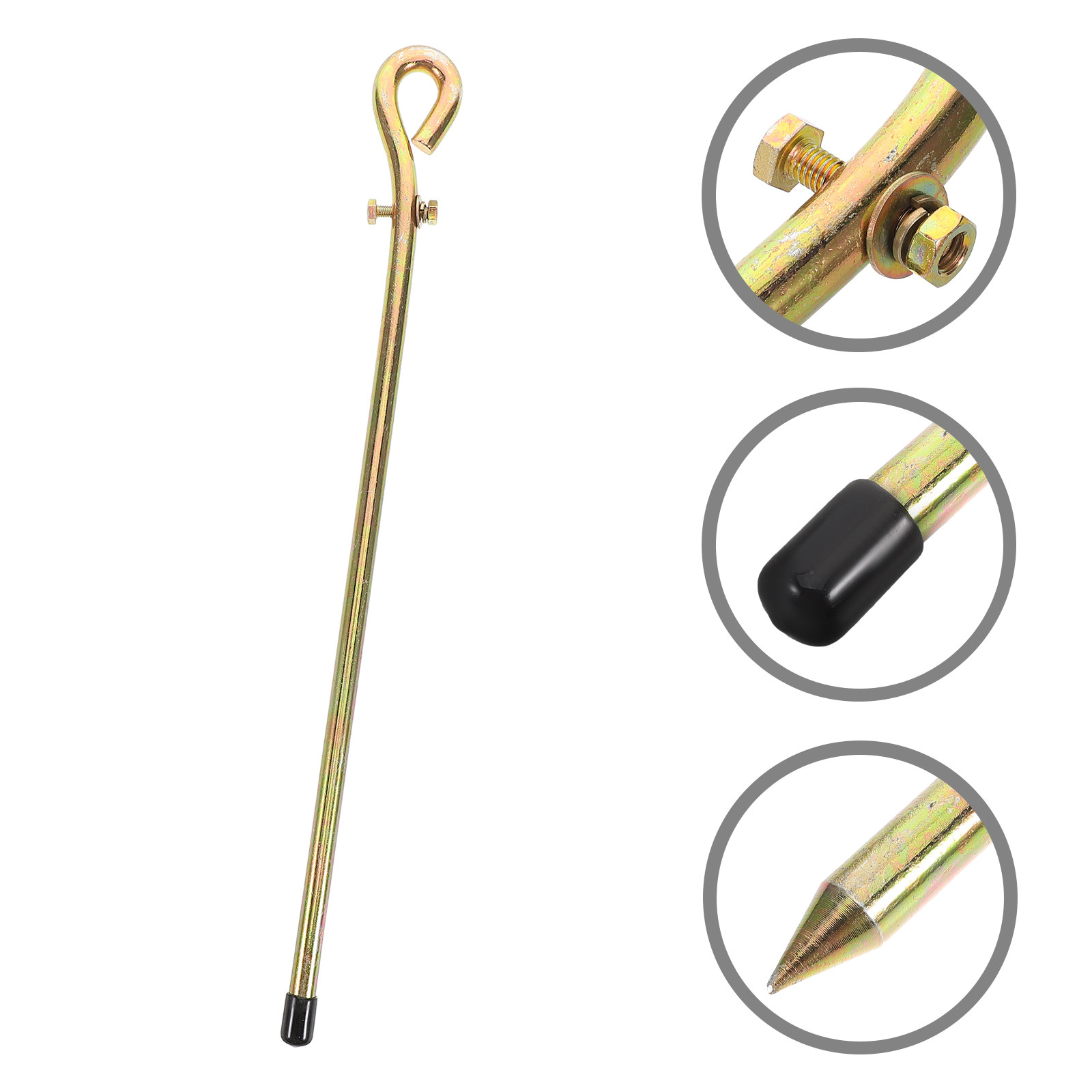 Earthing Grounding Rod - مجموعة واحدة من أعمدة التأريض المحمولة،