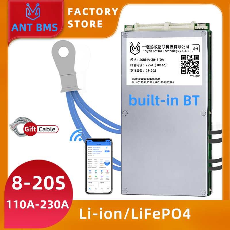 Smart Bms - ANT Smart Balance BMS 8S-20S مع