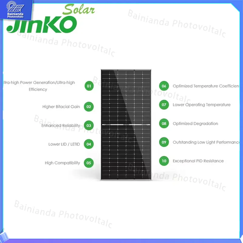لوح شمسي عالي الكفاءة من جينكو - مراجعة Jinko Solar Panel N-Type وسعره