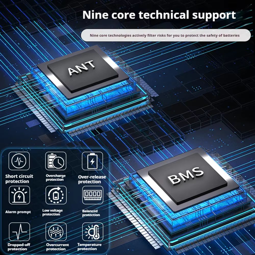 الذكية BT ANT BMS 7S-32S 80A 4 - مراجعة Smart Bms وسعره