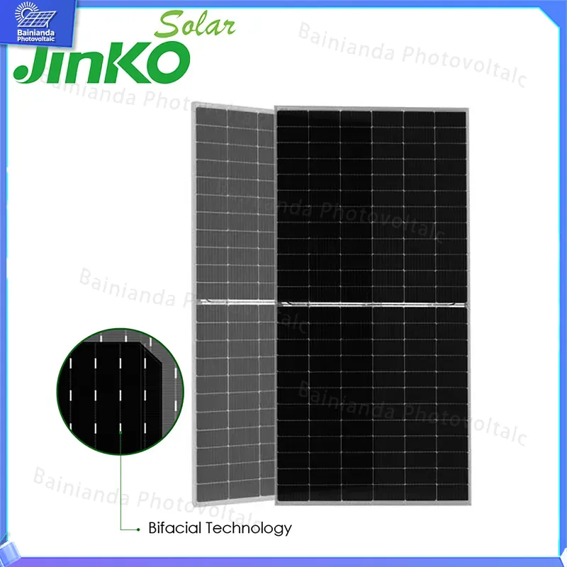 لوح شمسي أحادي البلورة ثنائي ا - مراجعة Jinko Solar Panel N-Type وسعره