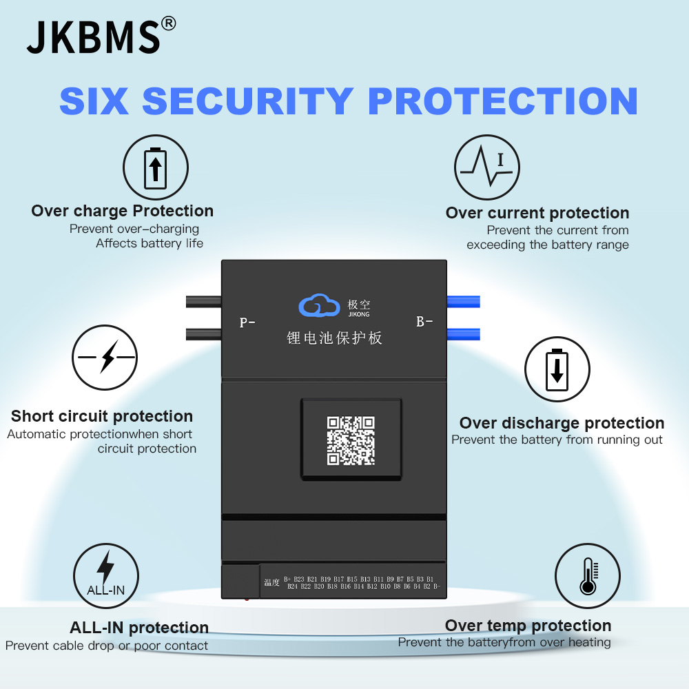 JKBMS 12S 13S 14S 15S 16S 17S  - مراجعة Smart Bms وسعره