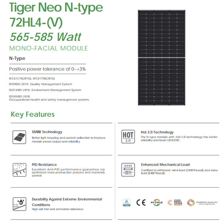 Jinko n Type Pv Module 610 Wat - مراجعة Jinko Solar Panel N-Type وسعره